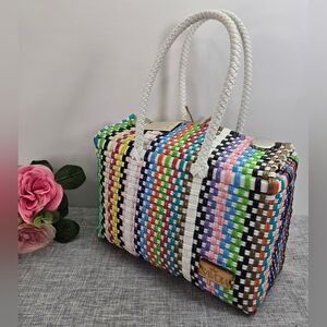 NWT Savoia Eco- Mini Lunch‎ Purse Super Cute Recycled Plastic Bag